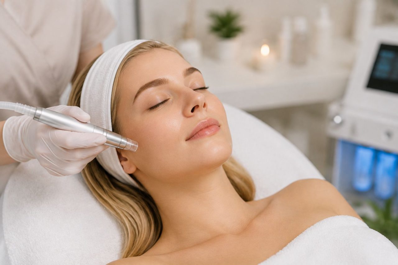 Glow Microdermabraziune Complet – exfolierea profesională pentru un ten neted și luminos