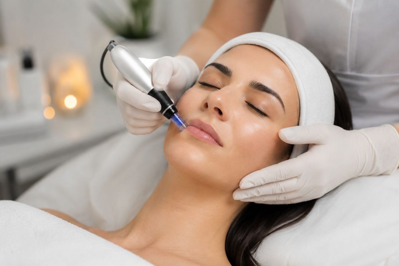 Glow Microneedling (Collagen Boost) – stimulează pielea să producă propriul colagen